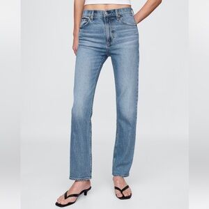 Gap High rise, 90s straight